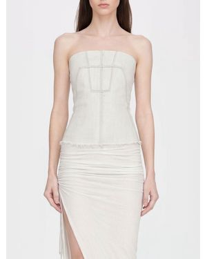 Rick Owens Bustier Top - White