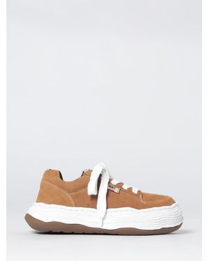 Maison Mihara Yasuhiro Oliver Suede Trainers - White