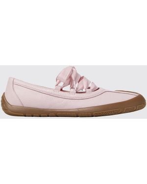 Camper Peu Path+ Striped Recycled Polyester Ballerinas - Pink