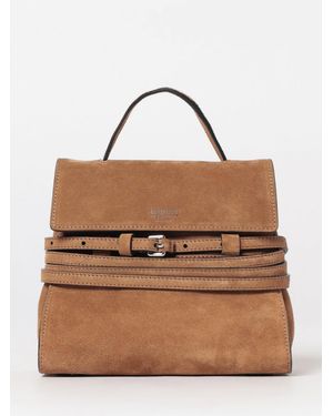 Moschino Tie Me Suede Bag - Brown