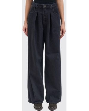 Haikure Bethany Wide-Leg Denim Jeans - Black