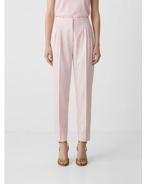Twinset Stretch Cotton Classic Pants - Pink
