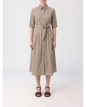 Liu Jo Printed Cotton Dress - Natural