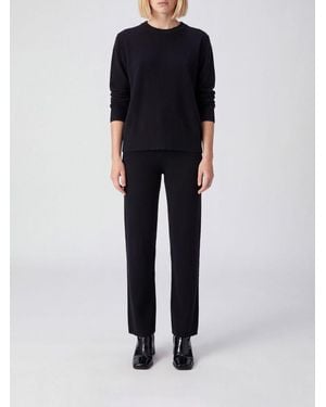 Soft Goat Trousers - Blue
