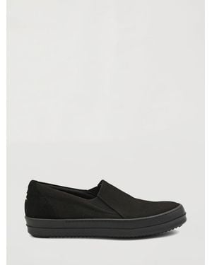 Rick Owens Penta Boat Cotton Canvas Trainers - White