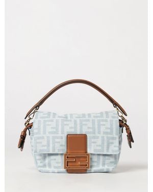 Fendi Borsa A Spalla Donna - Blu