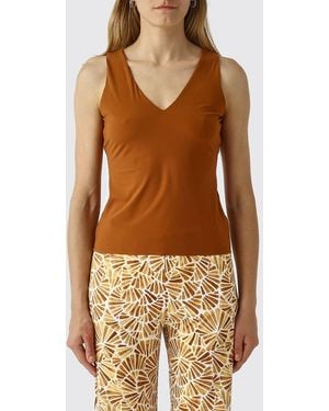 Maliparmi Jersey Top - Brown
