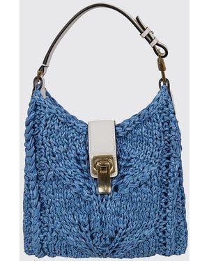 Ermanno Scervino Shoulder Bag - Blue
