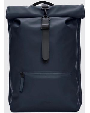Rains Rolltop Rucksack - Blue