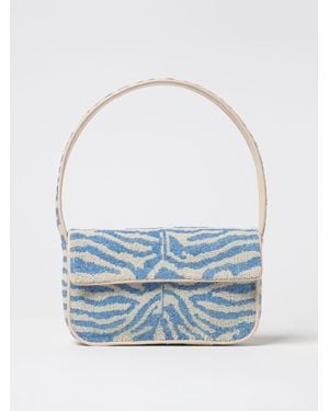 STAUD Bolso De Hombro Mujer - Azul