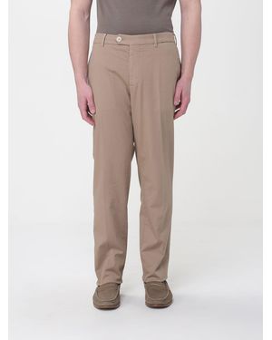 Brunello Cucinelli Cotton Chino Trousers - Natural