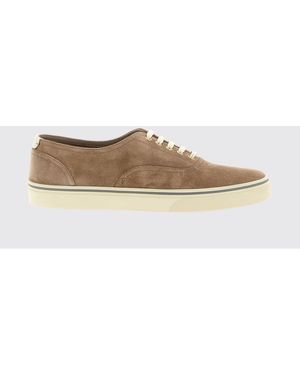 Brunello Cucinelli Suede Trainers - Natural