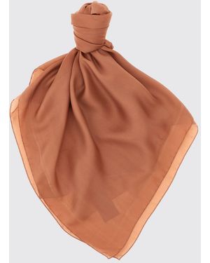 Saint Laurent Foulard De Seda - Naranja
