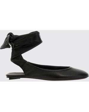 The Attico Ballet Flats - White