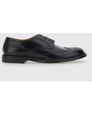 Doucal's Brogue Shoes - Black