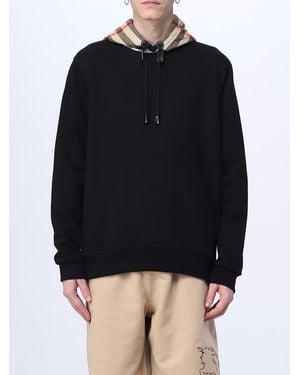 Burberry Cotton Sweatshirt - Black