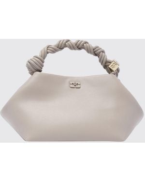 Ganni Bou Handbag - Natural