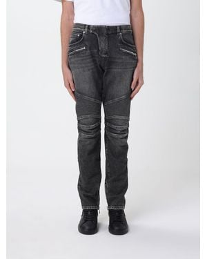 Balmain Jeans Hombre - Gris