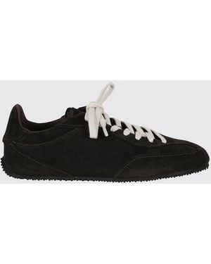 Axel Arigato Daze Runner Sneaker Aus Velours-Kalbsleder Mit Ton-In-Ton-Logo - Schwarz