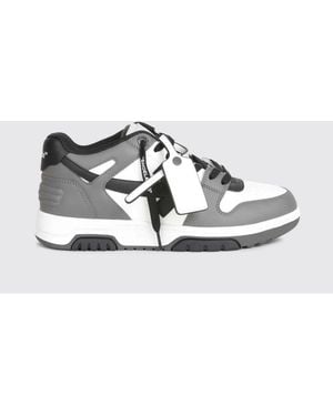 Off-White c/o Virgil Abloh Out Of Office Leather Trainers - White