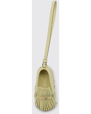 Tod's Leather Loafer Keychain - Yellow