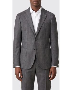 Lardini Single-Breasted Blazer - Gray
