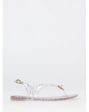 Casadei Flat Sandal - White