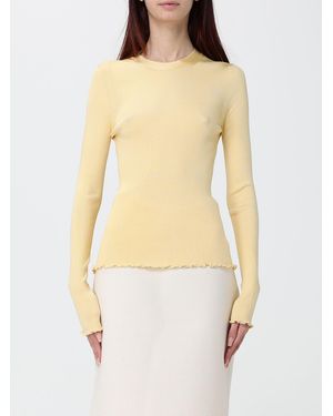 Alaïa Maglia Girocollo Slim Fit - Neutro