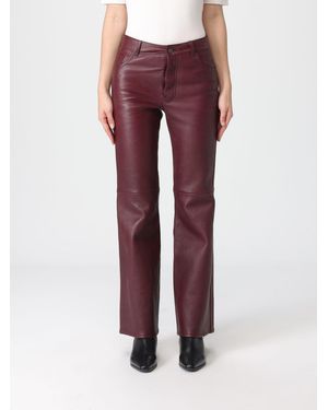 Chloé Chlo&Eacute Pantalones Mujer - Rojo