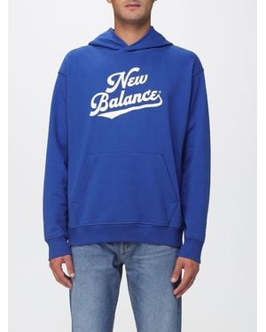 New Balance Pullover Herren - Blau