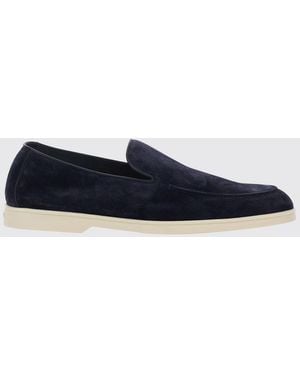 Doucal's Suede Loafer - Blue