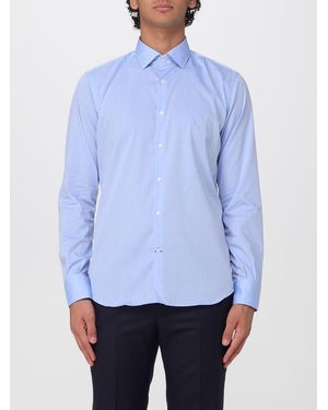 Brooksfield Slim Fit French Collar Shirt - Blue