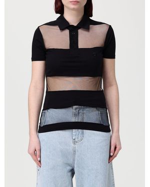 Coperni Polo De Mezcla De Algodón - Negro