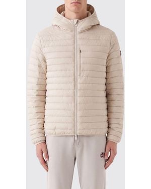 Save The Duck Hooded Padded Nylon Down Jacket - Natural