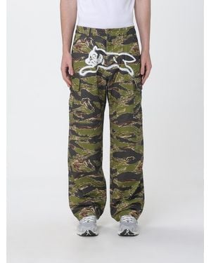 ICECREAM Camouflage Cotton Cargo Pants - Green