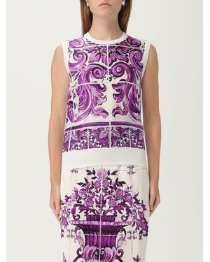 Dolce & Gabbana Gilet Femme - Violet