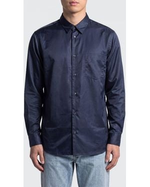 Comme des Garçons Cupro Shirt - Blue