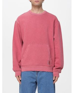 Carhartt Cotton Crewneck Sweatshirt - Red