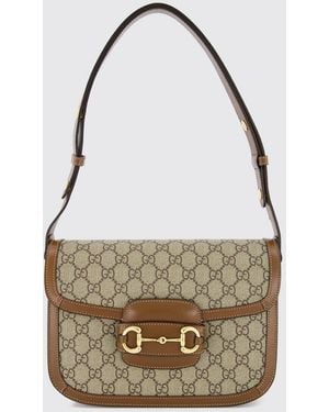 Gucci Borsa A Tracolla Donna - Marrone