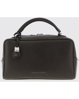 Brunello Cucinelli Schultertasche Damen - Schwarz