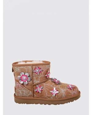 UGG Classic Mini Meadow Suede Classic Boots - Brown