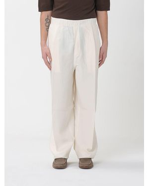 Laneus Wide-Leg Trousers - White