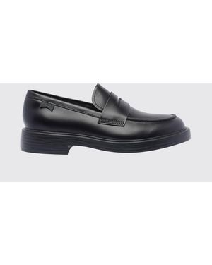Camper Dean Leather Loafers - Gray