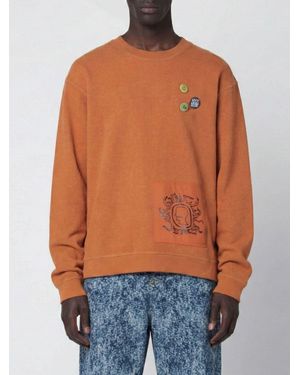 Brain Dead Jersey Hombre - Naranja