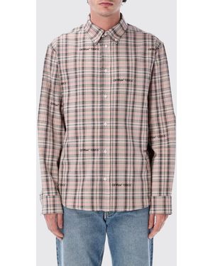 Off-White c/o Virgil Abloh Tartan Cotton Shirt - Multicolour