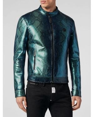 Philipp Plein Jacket - Blue