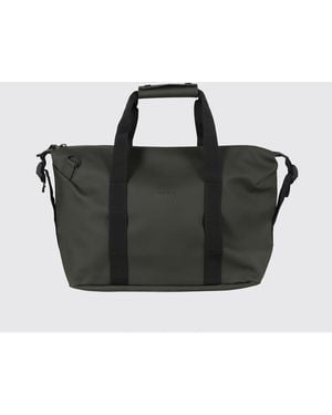 Rains Hilo Weekend Small Waterproof Travel Bag With Adjustable Shoulder Strap - Black