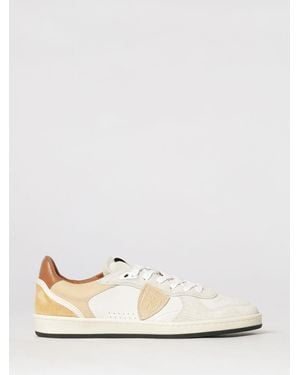 Philippe Model Pgal Leather Sneakers - White
