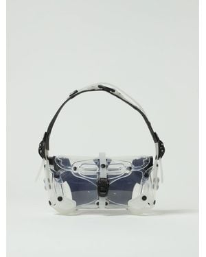 Innerraum Schultertasche Damen - Blau