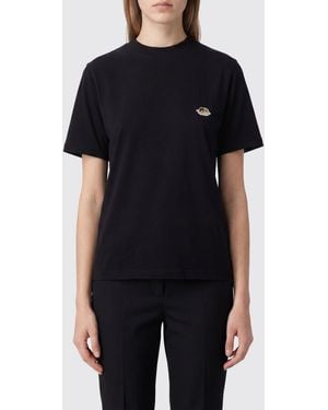 Fiorucci Camisetas De Algodón Con Logo - Negro